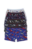 6 Adet Erkek Çocuk Desenli Boxer 505 - 1