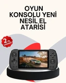 10000 Hazır Yüklü Oyunlu 4.3 İnç IPS Ekranlı Oyun Konsolu - 1