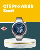 Akıllı Saat Nabız Ölçer, Adım Sayar ve Uyku Takip Özellikli thumbnail 1