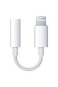 İphone Uyumlu Kablolu Kulaklık Çevirici Adaptör Lightning To Headphone Jack Dönüştürücü - 1