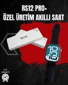 RS12 PRO+ Titanyum Kasa Akıllı Saat – Uyku ve Nabız Takibi, Suya Dayanıklı, Bluetooth Arama thumbnail 1