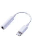 İphone Uyumlu Kablolu Kulaklık Çevirici Adaptör Lightning To Headphone Jack Dönüştürücü - 3