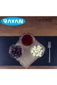 Rayan Circle Tekli Yuvarlak Cam Kahvaltılık - 1