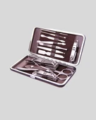 Paslanmaz Çelik Çok Fonksiyonlu 12 Manikür Seti thumbnail 5