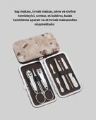 Dayanıklı Çelik Aletlerden Oluşan Kişisel Bakım Seti thumbnail 4