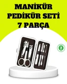 Paslanmaz Çelik Kişisel Bakım Seti – 7 Parça thumbnail 1
