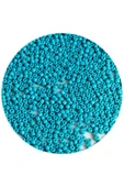 Turquaz Mavi Renk 4 Mm Yaklaşık 220 Adet/20 Gram Cam Boncuk Oya Yazma Bileklik Ve Kolye - 3