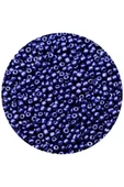 Lacivert Renk 4 Mm Yaklaşık 660 Adet / 60 Gram Cam Boncuk Oya Yazma Bileklik Ve Kolye - 3