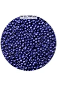 Lacivert Renk 4 Mm Yaklaşık 1100 Adet / 100 Gram Cam Boncuk Oya Yazma Bileklik Ve Kolye - 1