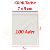 7x9 cm. Kilitli Torba (100 Adet) thumbnail 1