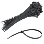 Cırt Kelepçe Kablo Bağı Siyah 37cm 3.6mm 100lü Paket - 1