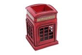 Dekoratif Metal Londra Telefon Kulübesi Kalemlik Vintage Hediyelik thumbnail 1