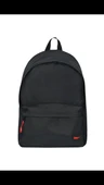 Spor Unisex Sırt Çantası Su Geçirmez Kumaş Siyah thumbnail 2
