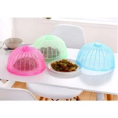 Plastik Piknik Yemek Ekmek Koruyucu Tabak Cibinlik Sineklik thumbnail 5