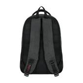 Çok Amaçlı Laptop Dizüstü Bilgisayar Bölmeli Sırt Çantası Siyah thumbnail 2