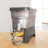 Gri Buzdolabı İçi Musluklu Ayaklı Su -Limonata - İçecek Sebili Piknik Bidonu 4 LT thumbnail 3