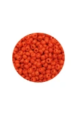 Dökme Cam Kum Boncuk (11/0) 2 Mm - 60 Gram -  Turuncu - Bnc048 - 2