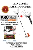 Elia Sensörlü ve Devir Ayarlı Zeytin Hasat Makinası Taraklı Şarj Aleti Hediyeli thumbnail 1
