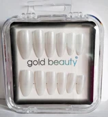 Gold Beauty Kedi Gözü Takma Tırnak 12 li EP-1527 - 7 Sedefli Beyaz - 1
