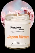 Doğal Özel Seri Kokulu Dekoratif Kavanoz Mum 210 Cc - Japon Kirazı Esansı - Ryl - 1
