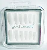 Gold Beauty Kedi Gözü Takma Tırnak 12 li EP-1527 - 7 Sedefli Beyaz - 2