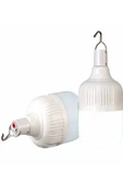 30W 6500K Beyaz Işık Şarjlı Led Torch Ampul - 1