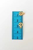 Oya Abiye Bileklik Kolye Pleksi Metalik Plastik Pul Altın Renk 8 Gram 85 Adet - Bnc483 - 2