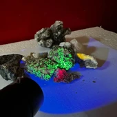 GP-281 Şarjlı Mor Uv Işık El Feneri 365 Nm Doğal Taş, Leke, Oje Kurutma Ultraviyole Fener 30 Watt - 4