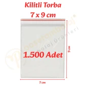 7x9 cm. Kilitli Torba (1.500 Adet) - 1
