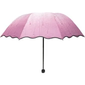 Marlux Yağmur Damlacıklı Renkli Kadın Şemsiye thumbnail 1