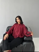 Süet Apoletli Bomber Ceket - 4