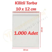 10x12 cm. Kilitli Torba (1.000 Adet) thumbnail 1