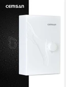 cemsan c7 yeni nesil karbon izi  güneş enerji sistemine uyumlu elektrikli şofben - 1