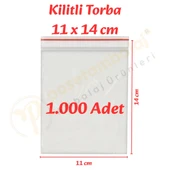 11x14 cm. Kilitli Torba (1.000 Adet) thumbnail 1
