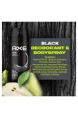 Axe Erkek Deodorant & Bodyspray Black 48 Saat Etkileyici Koku Vücut Spreyi 150 Ml - 7