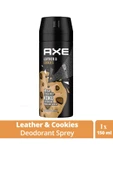 Axe Erkek Sprey Deodorant Leather & Cookies 48 Saat Etkileyeci Koku 150 Ml - 1