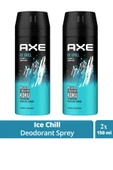 2 Adet Axe Ice Chill Erkek Deodorant Sprey 150 Ml - 1
