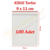 9x11 cm. Kilitli Torba (100 Adet) thumbnail 1