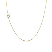 Gümüş Harfli Bayan Kolye thumbnail 2