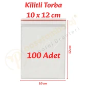 10x12 cm. Kilitli Torba (100 Adet) thumbnail 1