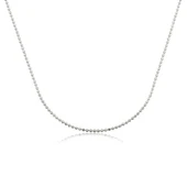 Gümüş Küçük Top Zincir - 1