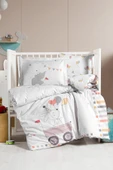 Kanz Ranforce Bebek Nevresim Takımı Knz-001 Elephant - 1