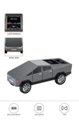 D68 Cyber Model Araba Tasarımlı Bluetooth Hoparlör 15w Güçlü Ses Rgb Led /tws/usb Gri thumbnail 1