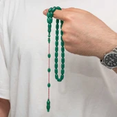 Sıkma Kehribar Tesbih - 3