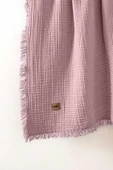 Kanz Bebek 4 Kat Müslin Örtü Knz-027 Gül Kurusu - 2