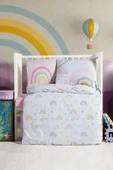 Kanz Ranforce Bebek Nevresim Takımı Knz-001 Rainbow - 1
