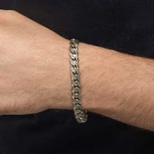 Gümüş Elişi Örgü Gurmet Erkek Bileklik - 5