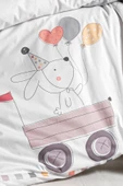 Kanz Ranforce Bebek Nevresim Takımı Knz-001 Elephant - 4