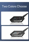 Bt62 Motosiklet Kask Kulaklığı Bluetooth Intercom 2 Intercom Bağlantılı thumbnail 4