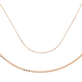 Gümüş Omega Choker Zincir - 1